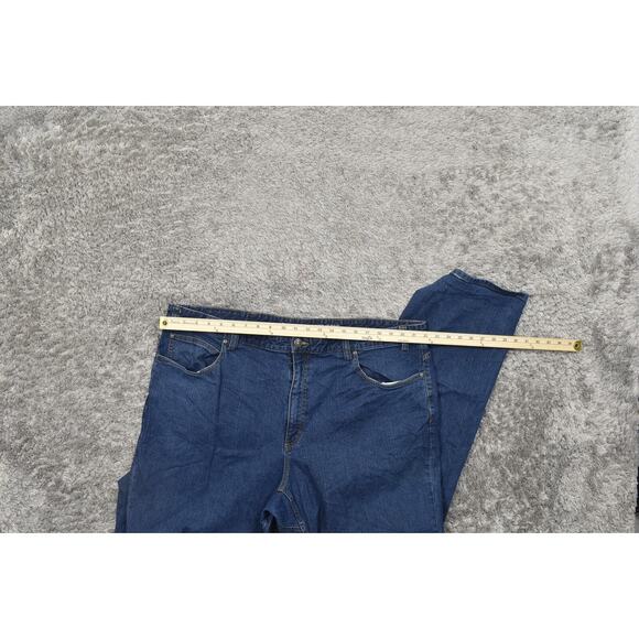 Duluth Trading Co. Men's Blue Jeans 44x34 Cotton Straight Flex Weekender - Picture 6 of 8